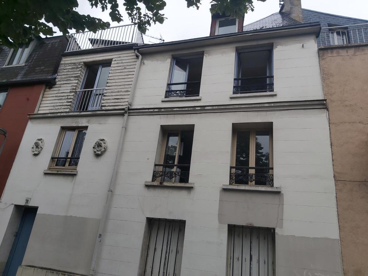 Appartement Rouen à 400 m de la gare Exterior foto